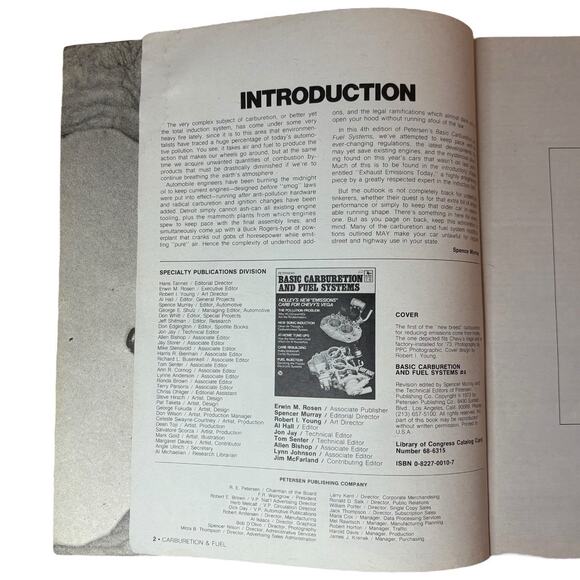 VTG 1973 Petersons "Basic Carburetion And Fuel Systems" 4th ED Hot Rod Magazine - Picture 9 of 16